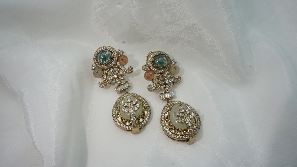Basant Bahar Earrings | Sabyasachi Inspired | SV-EE-03