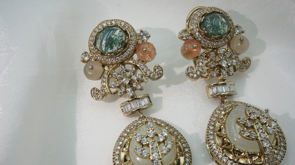 Basant Bahar Earrings | Sabyasachi Inspired | SV-EE-03