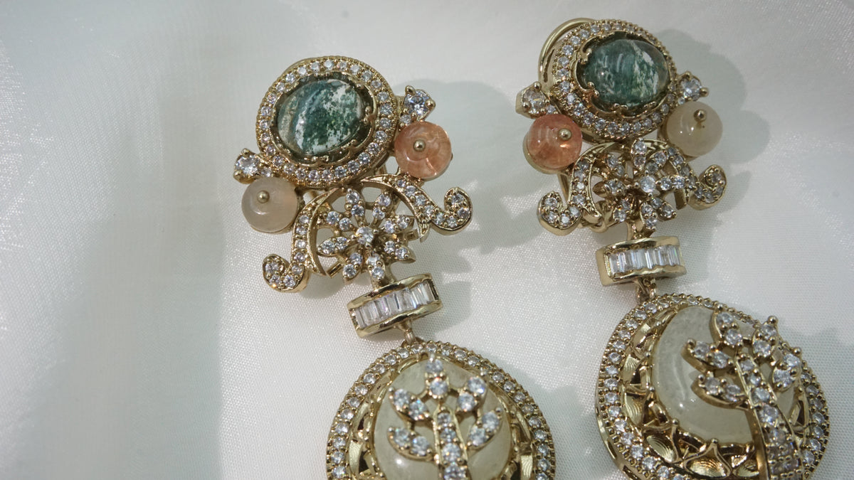 Basant Bahar Earrings | Sabyasachi Inspired | SV-EE-03