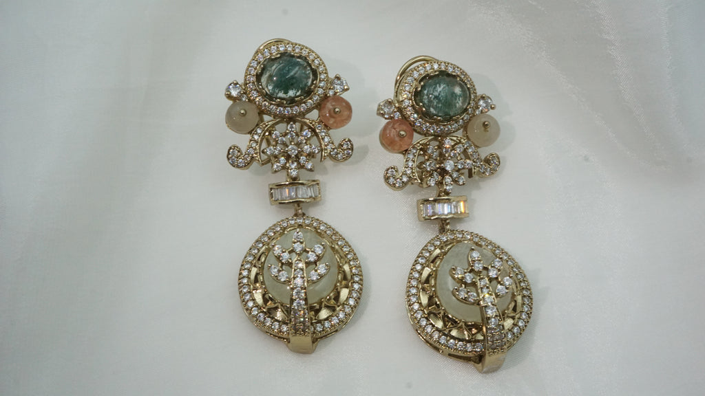 Basant Bahar Earrings | Sabyasachi Inspired | SV-EE-03