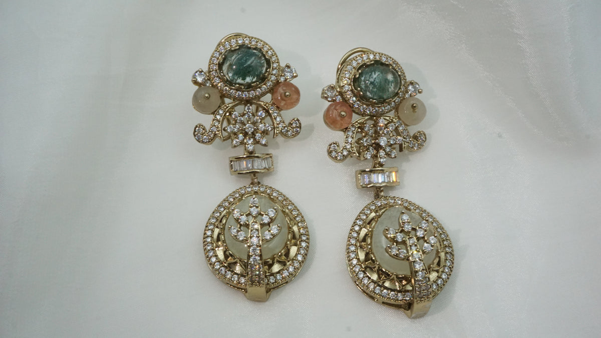 Basant Bahar Earrings | Sabyasachi Inspired | SV-EE-03