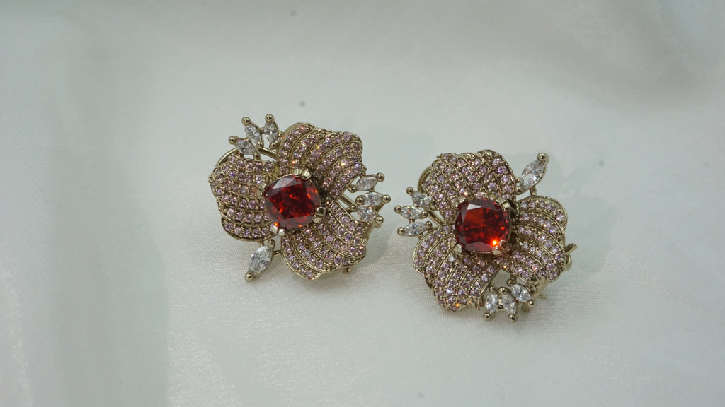 Gulaabi Statement Earrings | SV-EE-05