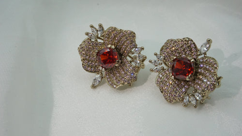 Gulaabi Statement Earrings | SV-EE-05