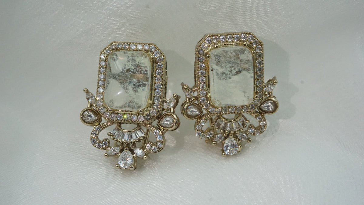 Chand Mahal Victorian Earrings | SV-EE-06