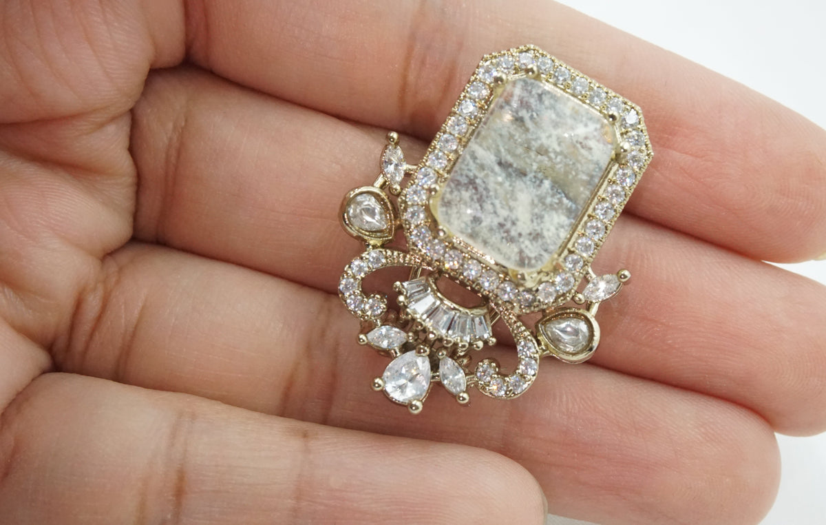 Chand Mahal Victorian Earrings | SV-EE-06